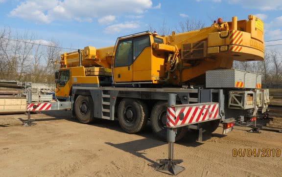Аренда автокран 55 тонн Liebherr LTM 1055-3.2