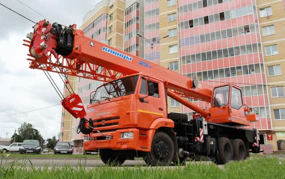 автокран на 25т Полоцк
